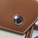 Burberry Logo Title Pocket Crossbody Bag Canvas and Leather Mini — thumbnail 10