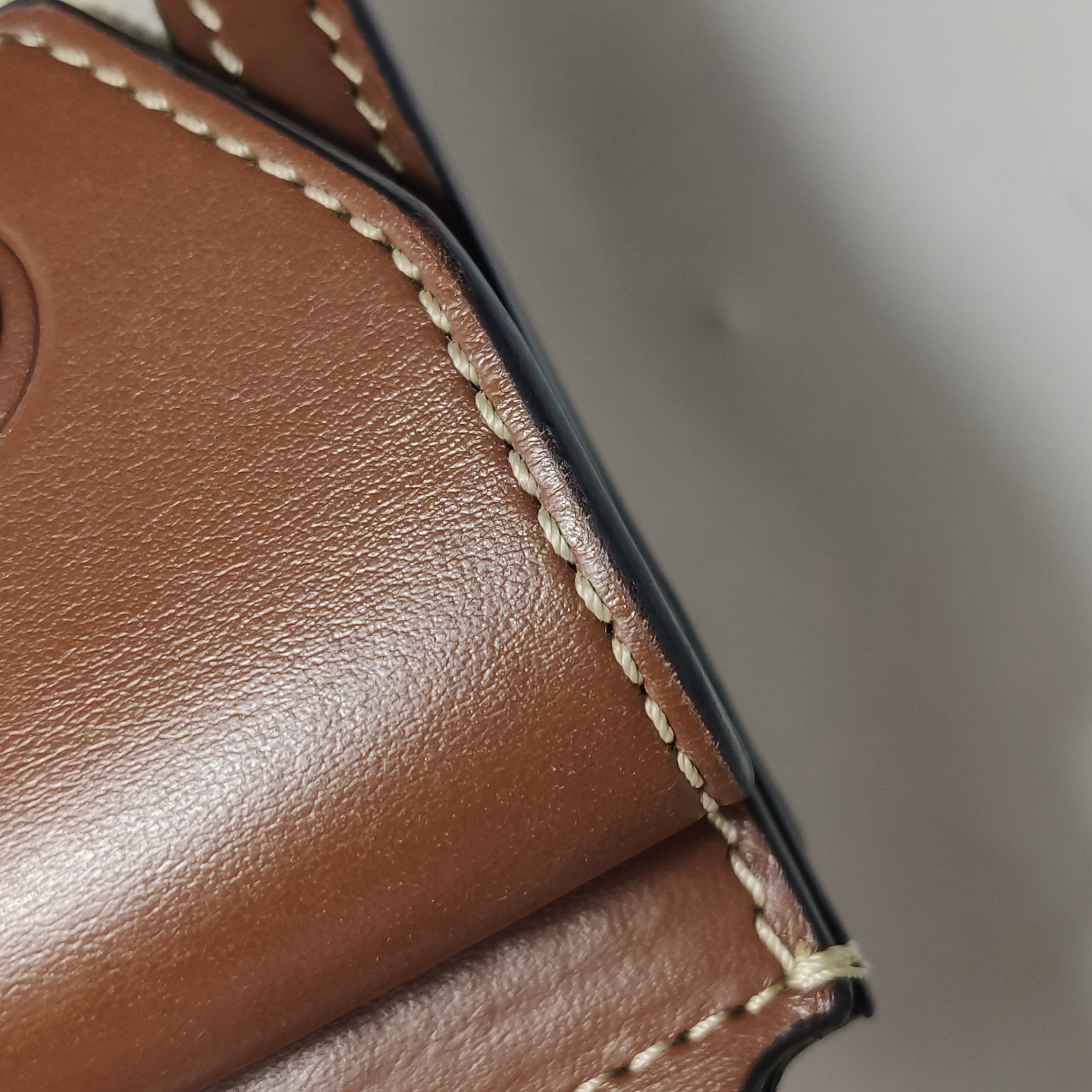 Burberry Logo Title Pocket Crossbody Bag Canvas and Leather Mini — photo 13 of 15