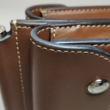 Burberry Logo Title Pocket Crossbody Bag Canvas and Leather Mini — thumbnail 12