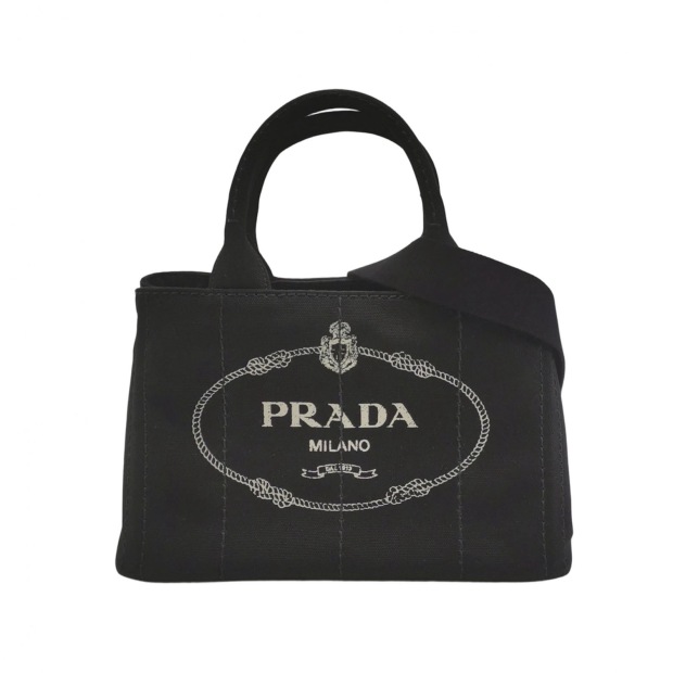 Prada Canapa Convertible Shopping Tote Canvas Small — pre-owned, Vierlot