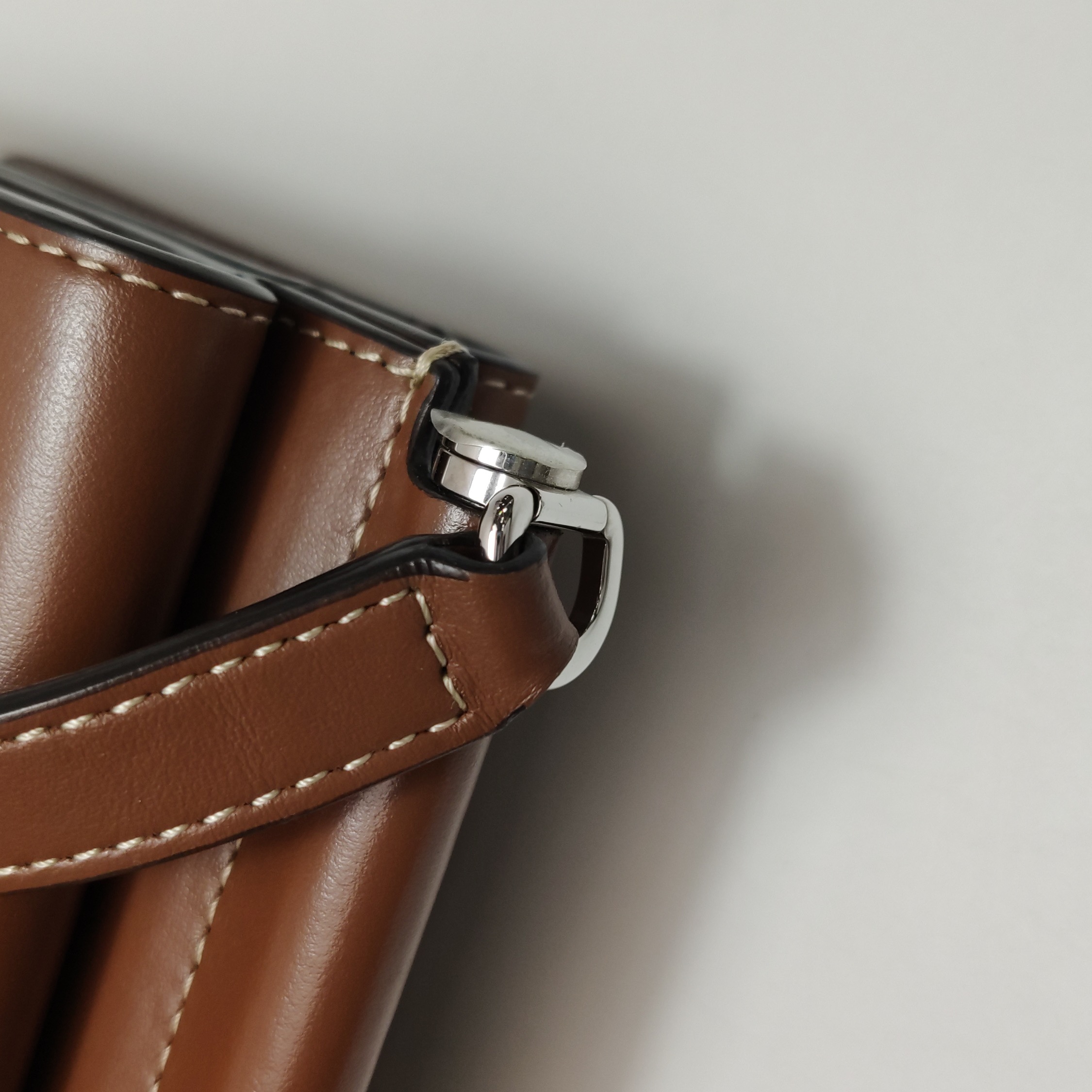 Burberry Logo Title Pocket Crossbody Bag Canvas and Leather Mini — photo 12 of 13