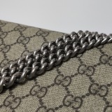 Gucci Dionysus Bag GG Coated Canvas with Crystal Embellished Metal — thumbnail 13