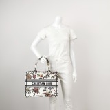 Christian Dior Book Tote Embroidered Canvas Medium — thumbnail 2