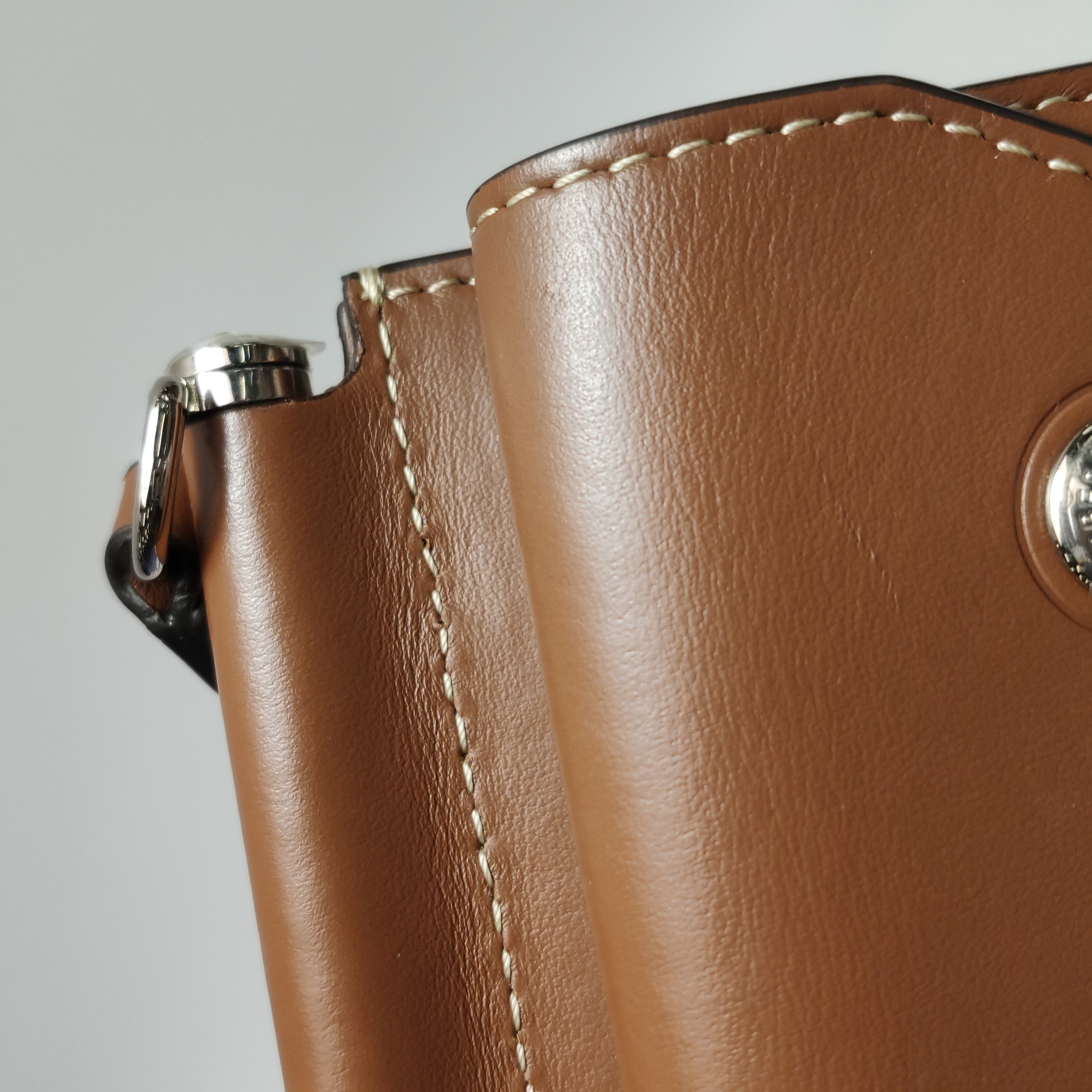 Burberry Logo Title Pocket Crossbody Bag Canvas and Leather Mini — photo 11 of 13