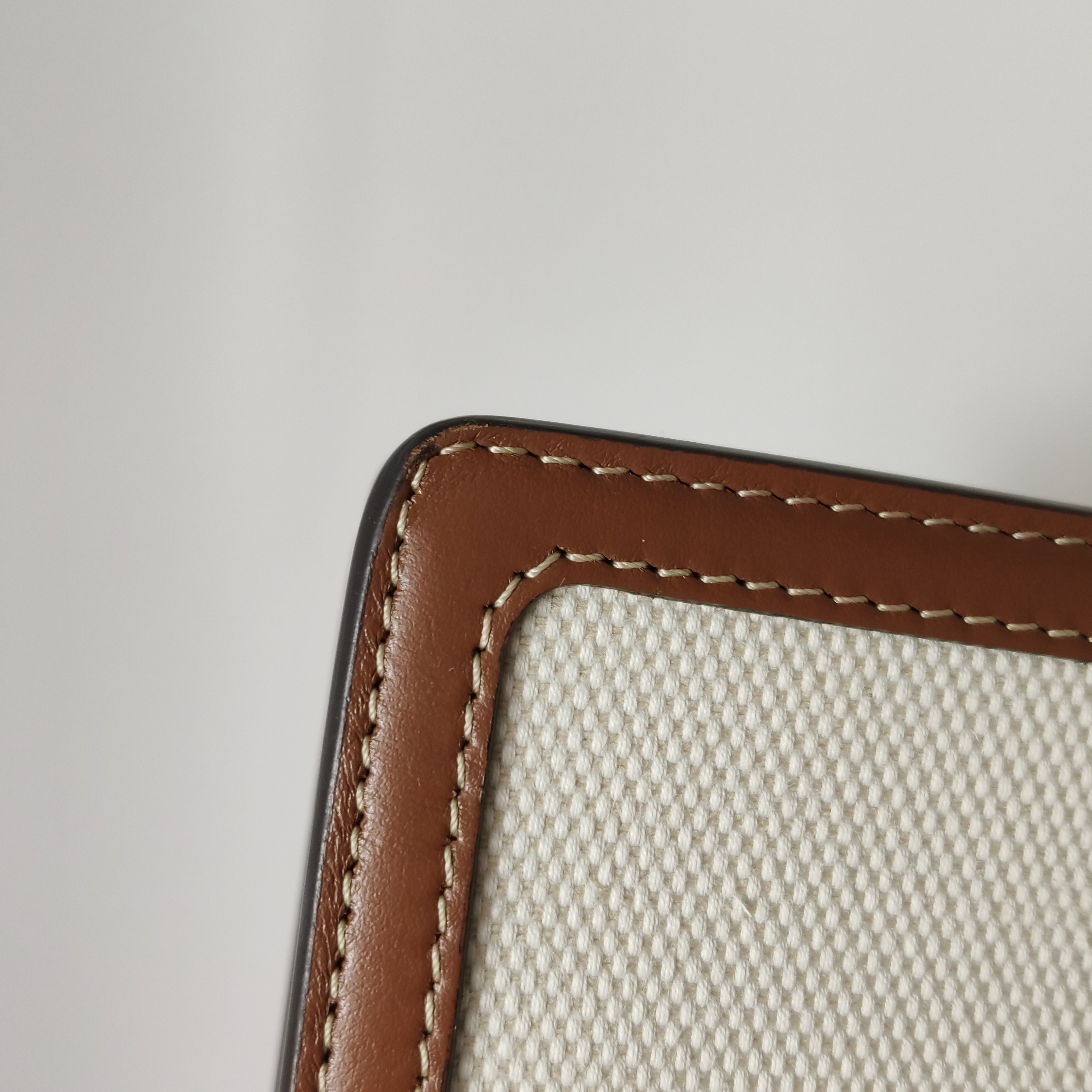 Burberry Logo Title Pocket Crossbody Bag Canvas and Leather Mini — photo 13 of 13