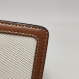 Burberry Logo Title Pocket Crossbody Bag Canvas and Leather Mini — thumbnail 13