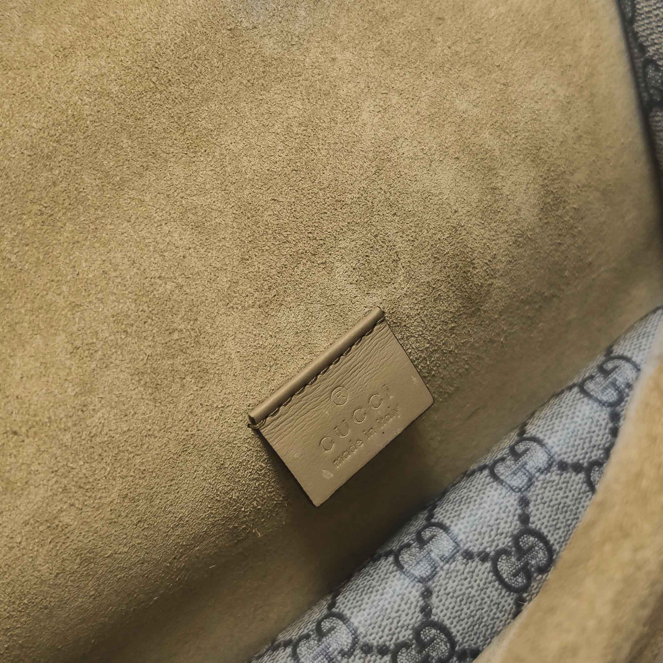 Gucci Dionysus Bag GG Coated Canvas with Crystal Embellished Metal — photo 8 of 22