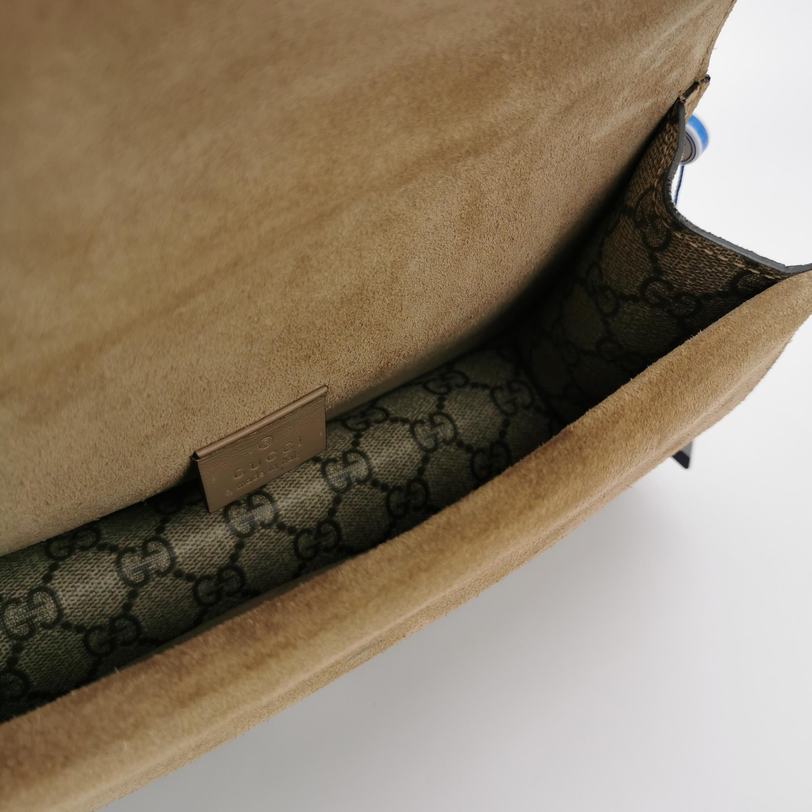 Gucci Dionysus Bag GG Coated Canvas with Crystal Embellished Metal — photo 7 of 22