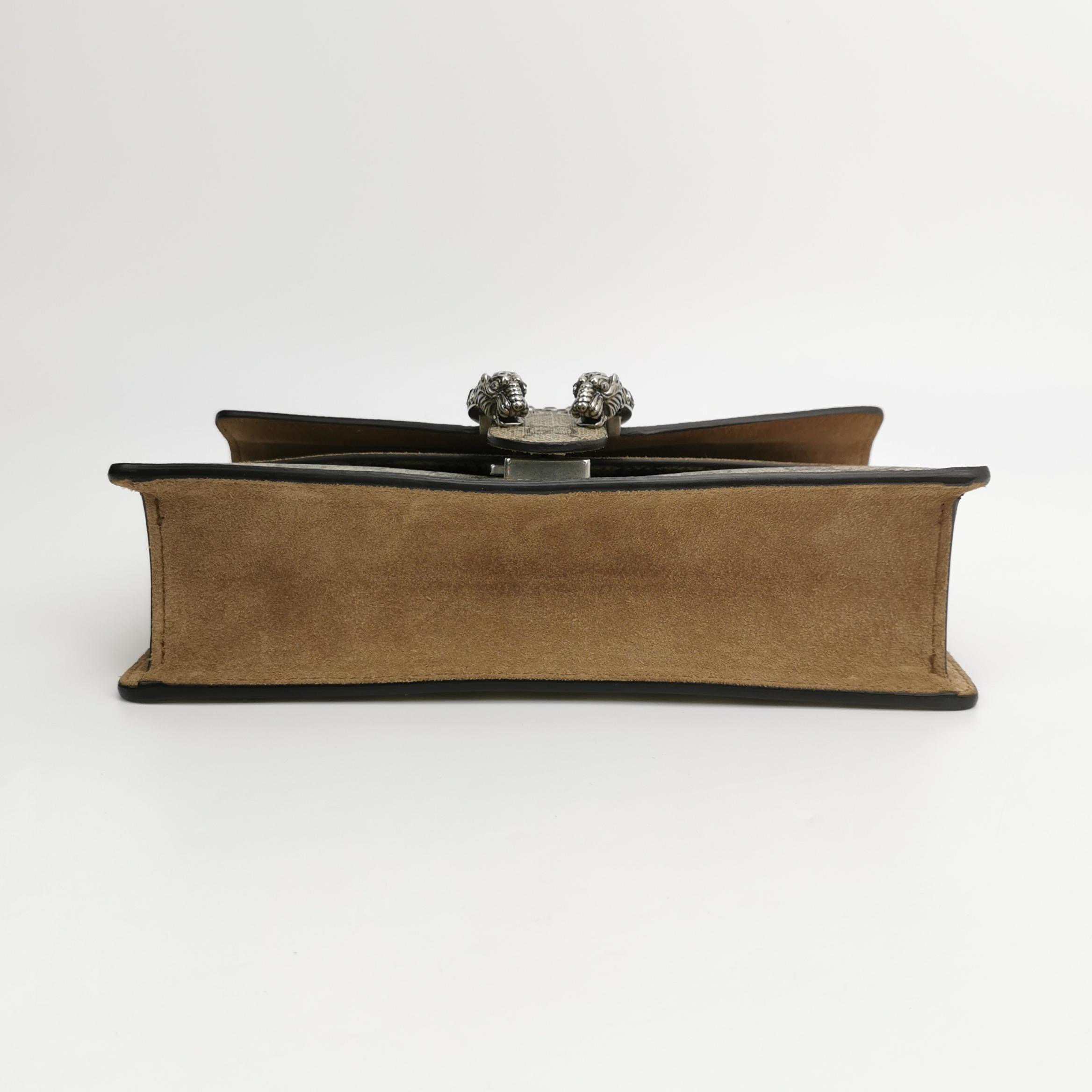 Gucci Dionysus Bag GG Coated Canvas with Crystal Embellished Metal — photo 6 of 22