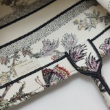 Christian Dior Book Tote Embroidered Canvas Medium — thumbnail 9