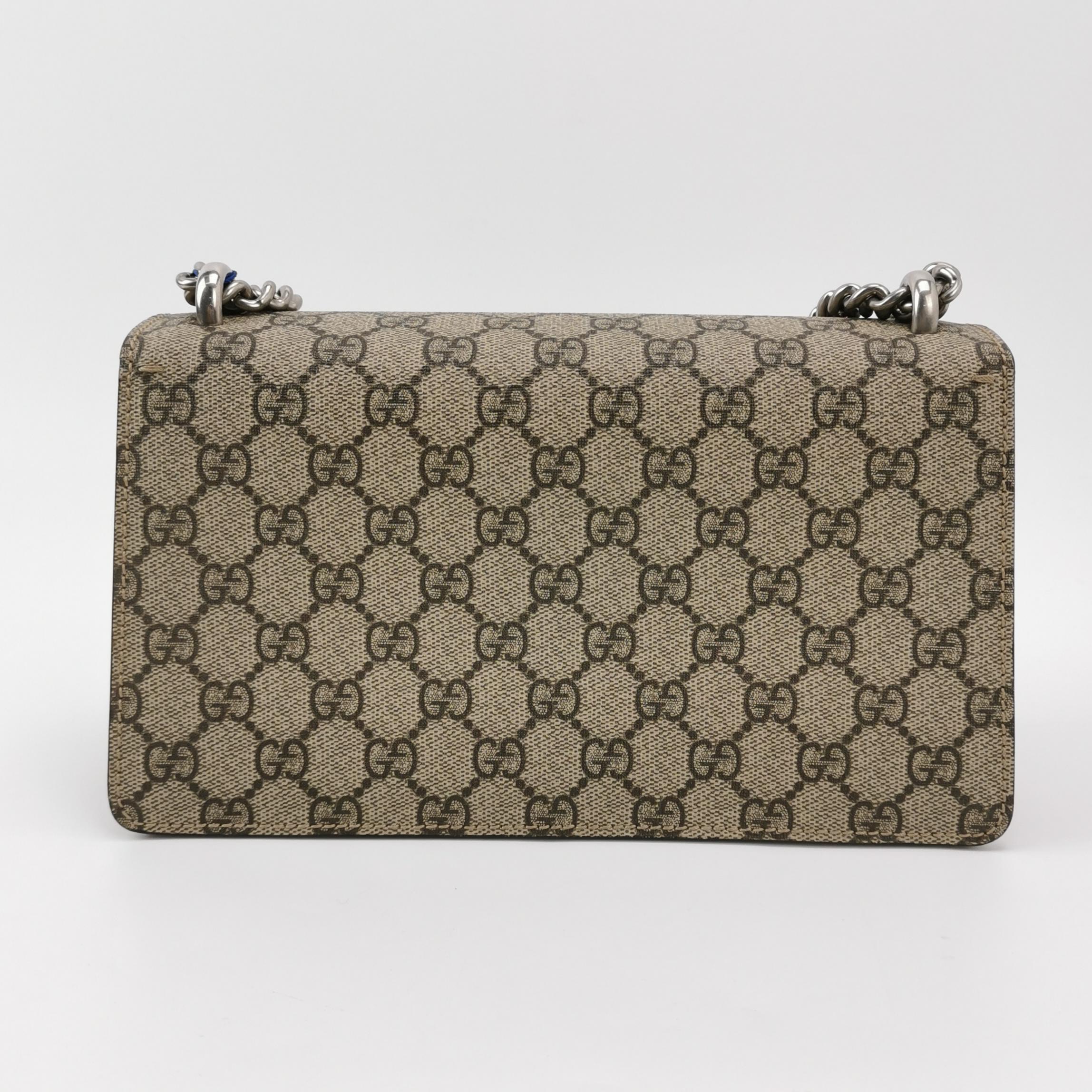 Gucci Dionysus Bag GG Coated Canvas with Crystal Embellished Metal — photo 5 of 22