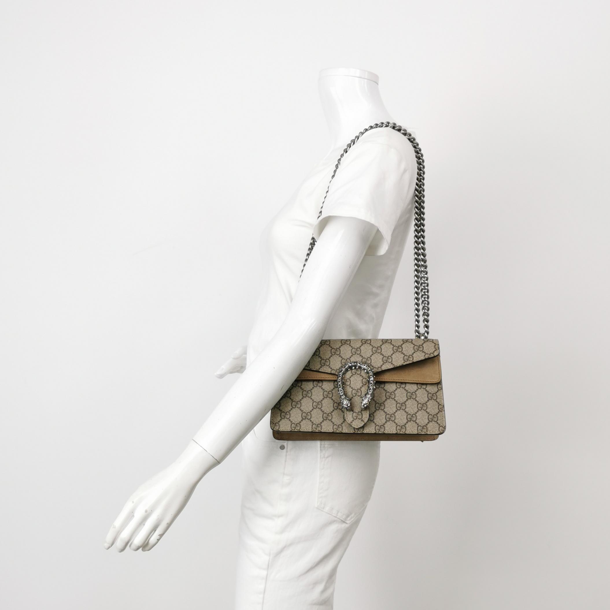 Gucci Dionysus Bag GG Coated Canvas with Crystal Embellished Metal — alternate view