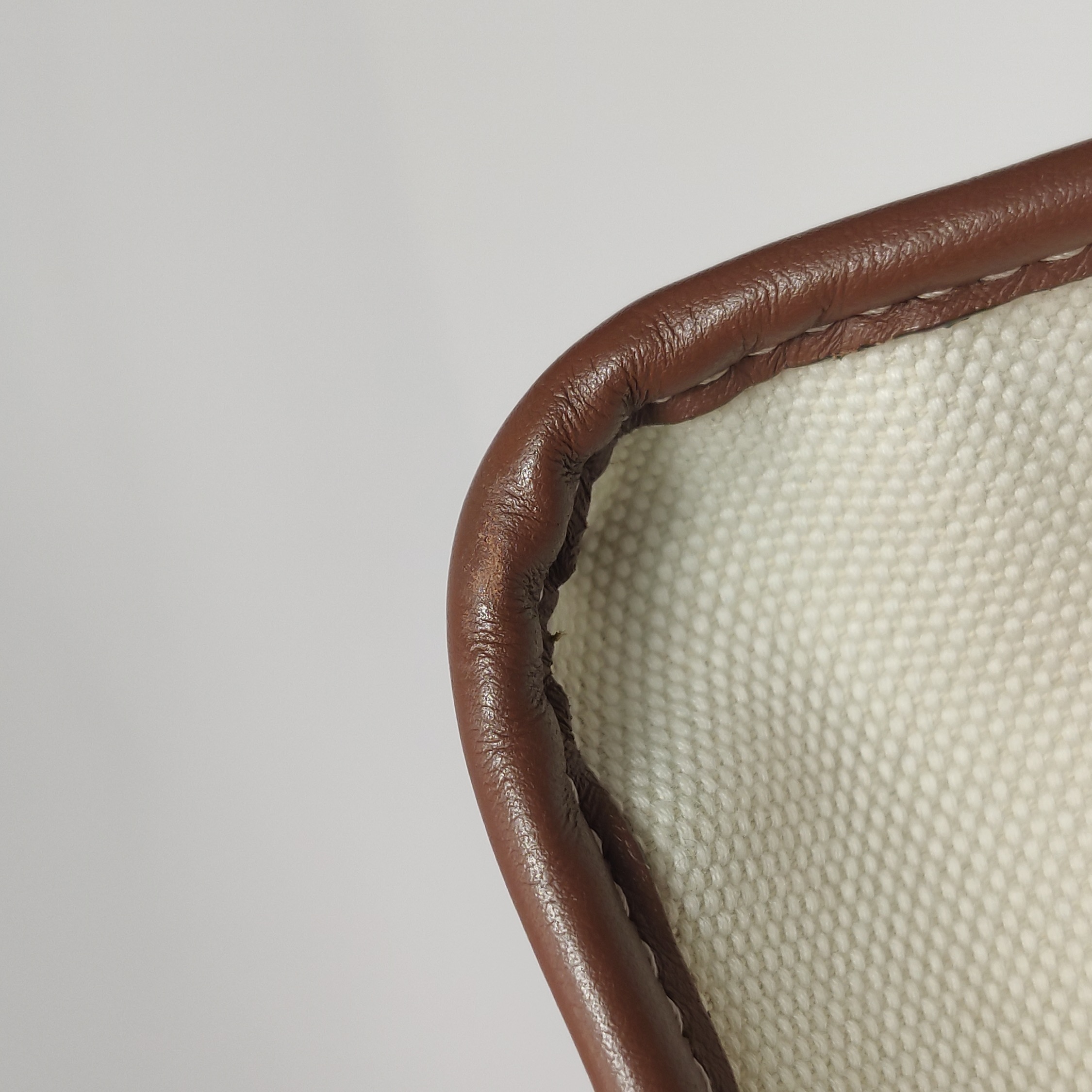 Burberry Freya Shopping Tote Canvas with Leather Mini — photo 12 of 16