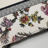 Christian Dior Book Tote Embroidered Canvas Medium — thumbnail 23