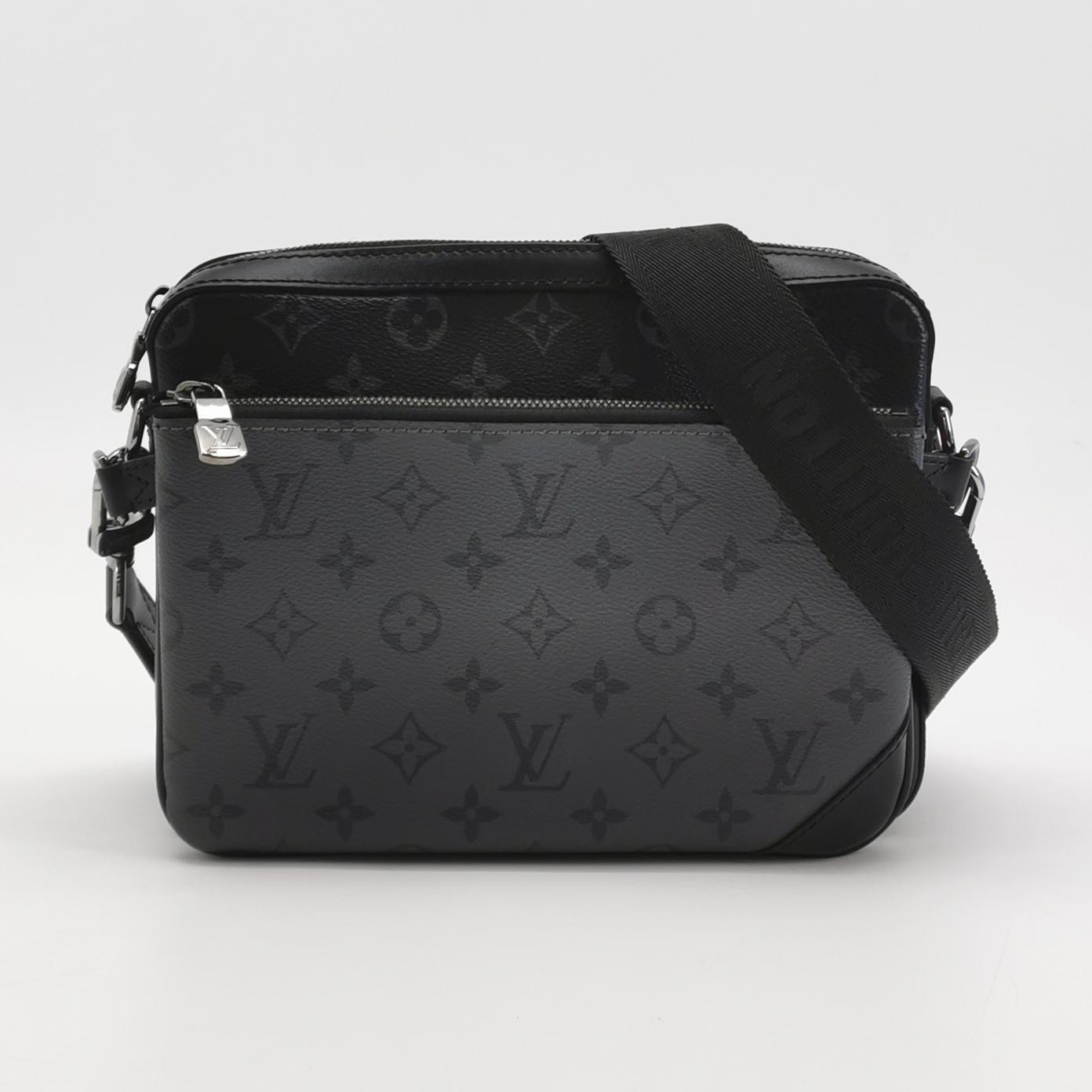 Louis Vuitton(LV) Trio Messenger Bag Reverse Monogram Eclipse Canvas — photo 5 of 20