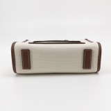 Burberry Freya Shopping Tote Canvas with Leather Mini — thumbnail 6