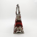 Christian Dior Book Tote Embroidered Canvas Medium — thumbnail 4