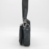 Louis Vuitton(LV) Trio Messenger Bag Reverse Monogram Eclipse Canvas — thumbnail 4