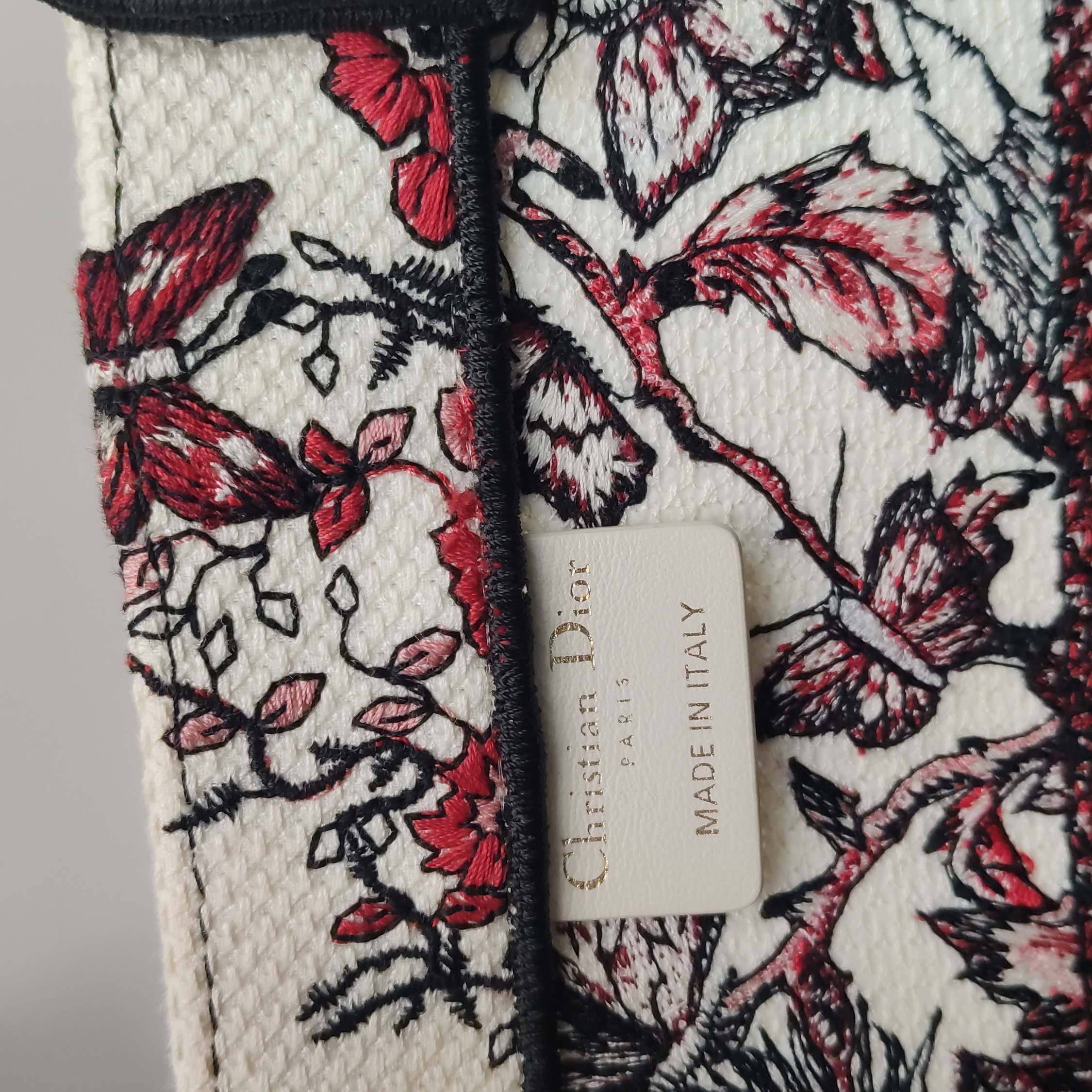 Christian Dior Book Tote Embroidered Canvas Medium — photo 8 of 18