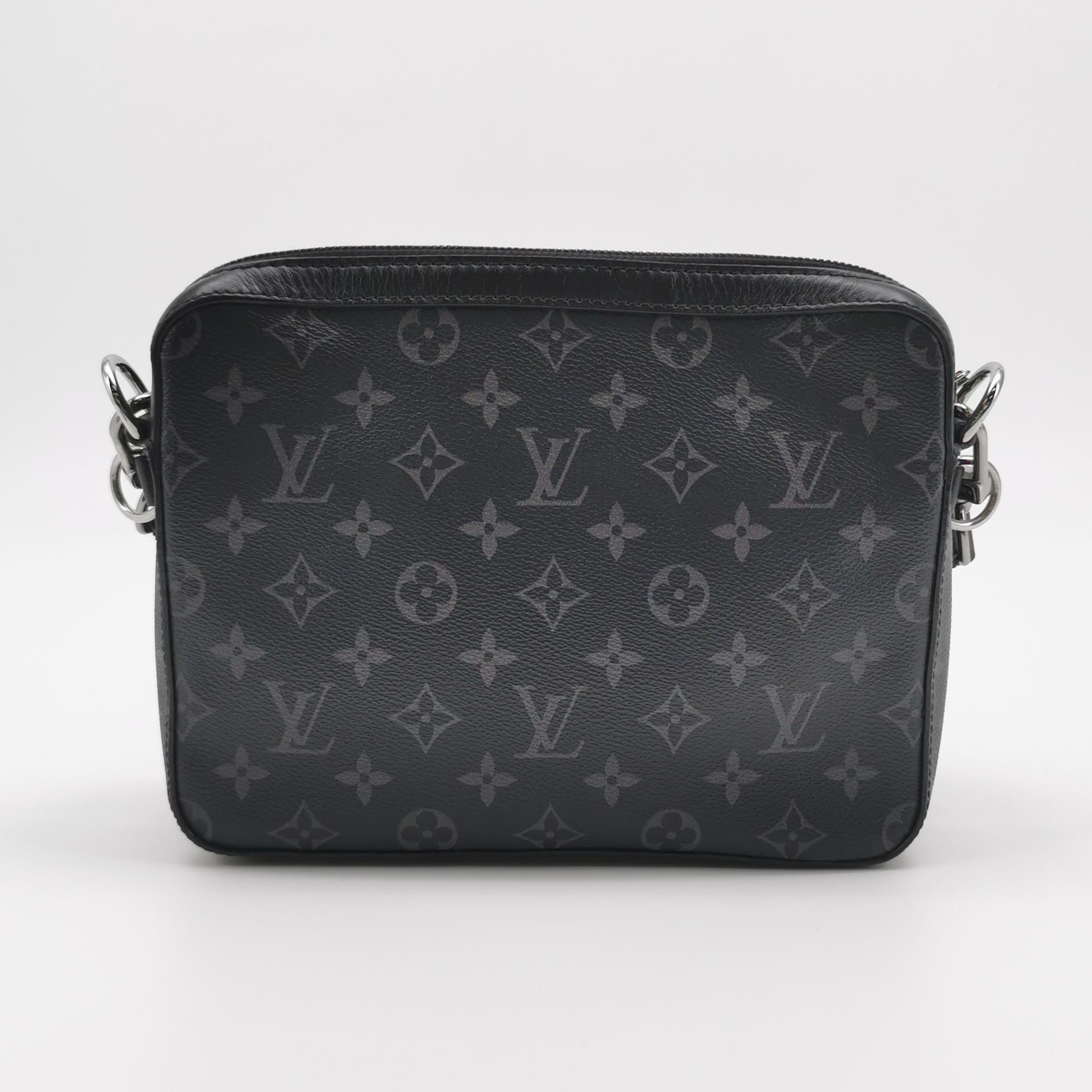 Louis Vuitton(LV) Trio Messenger Bag Reverse Monogram Eclipse Canvas — photo 6 of 19