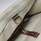 Burberry Freya Shopping Tote Canvas with Leather Mini — thumbnail 9