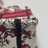 Christian Dior Book Tote Embroidered Canvas Medium — thumbnail 15