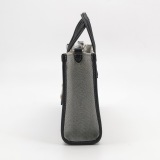 Burberry Freya Shopping Tote Canvas with Leather Mini — thumbnail 5