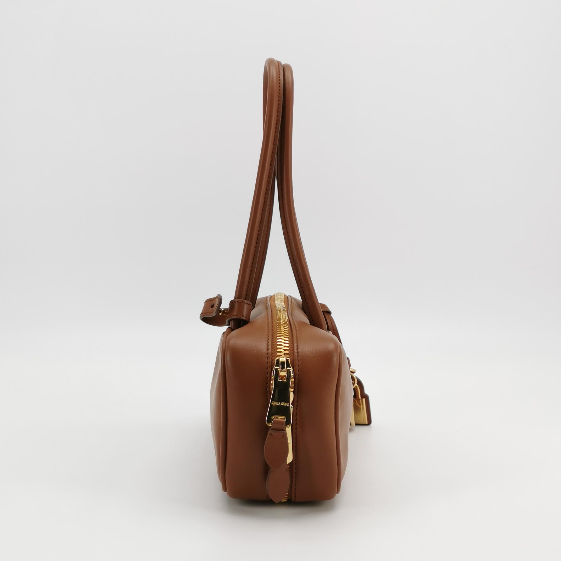 Miu Miu Beau Top Handle Bag Leather — photo 4 of 17
