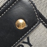 Burberry Freya Shopping Tote Canvas with Leather Mini — thumbnail 13