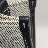 Burberry Freya Shopping Tote Canvas with Leather Mini — thumbnail 10