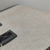 Burberry Freya Shopping Tote Canvas with Leather Mini — thumbnail 12