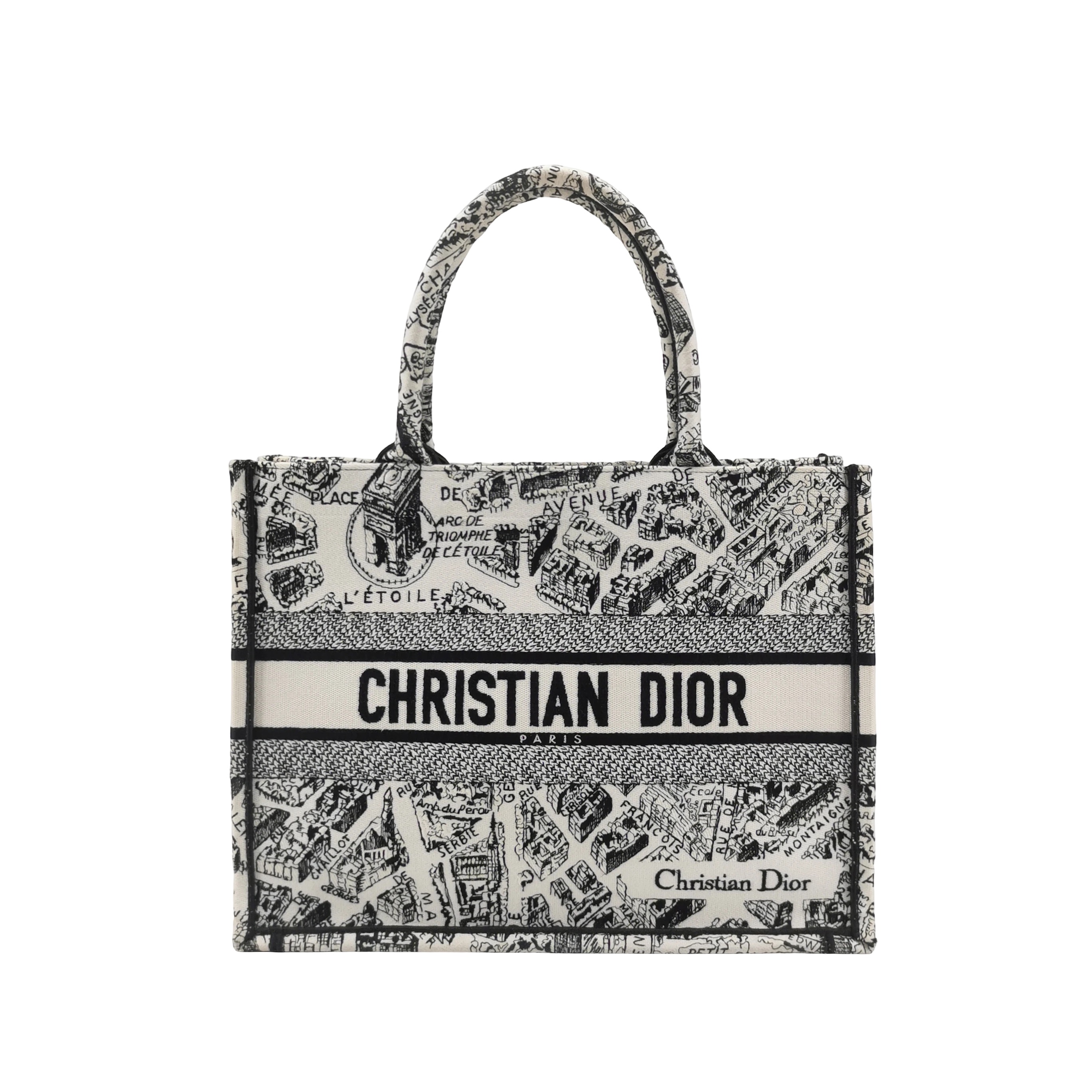 Christian Dior Book Tote Embroidered Canvas Medium — photo 1 of 24