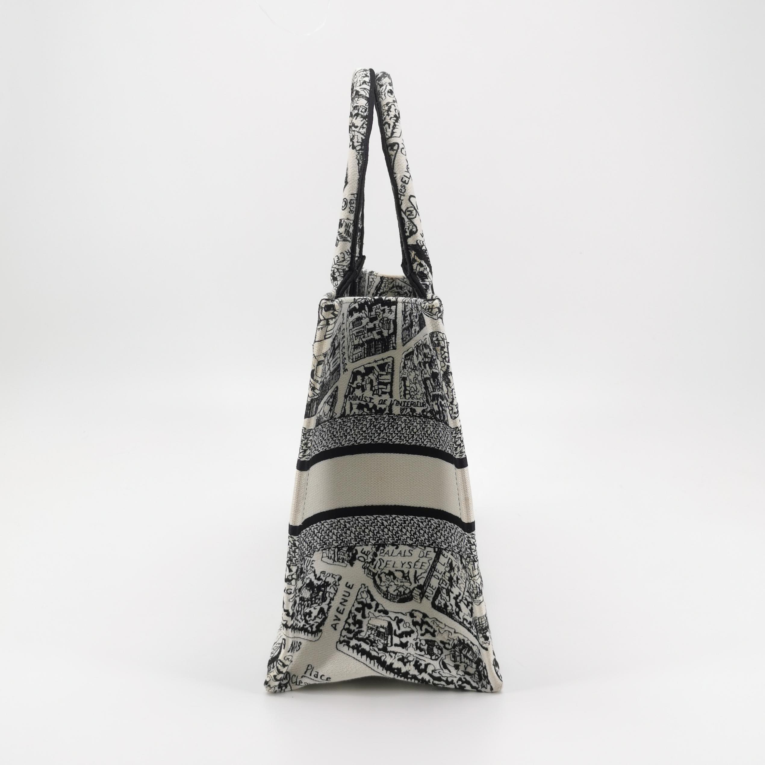 Christian Dior Book Tote Embroidered Canvas Medium — photo 4 of 24