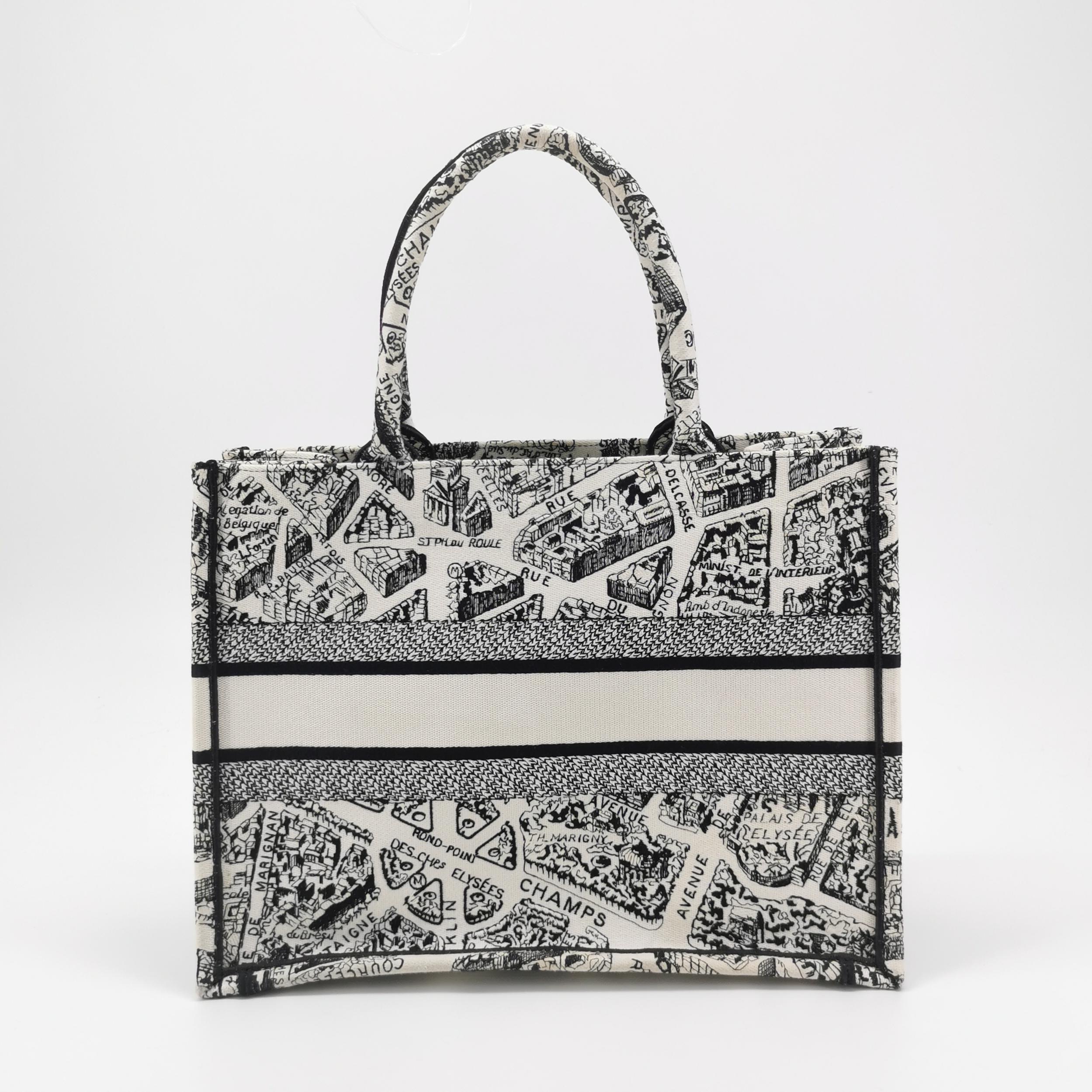 Christian Dior Book Tote Embroidered Canvas Medium — photo 5 of 24
