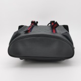 Gucci Double Pocket Buckle Backpack GG Coated Canvas Large — thumbnail 6