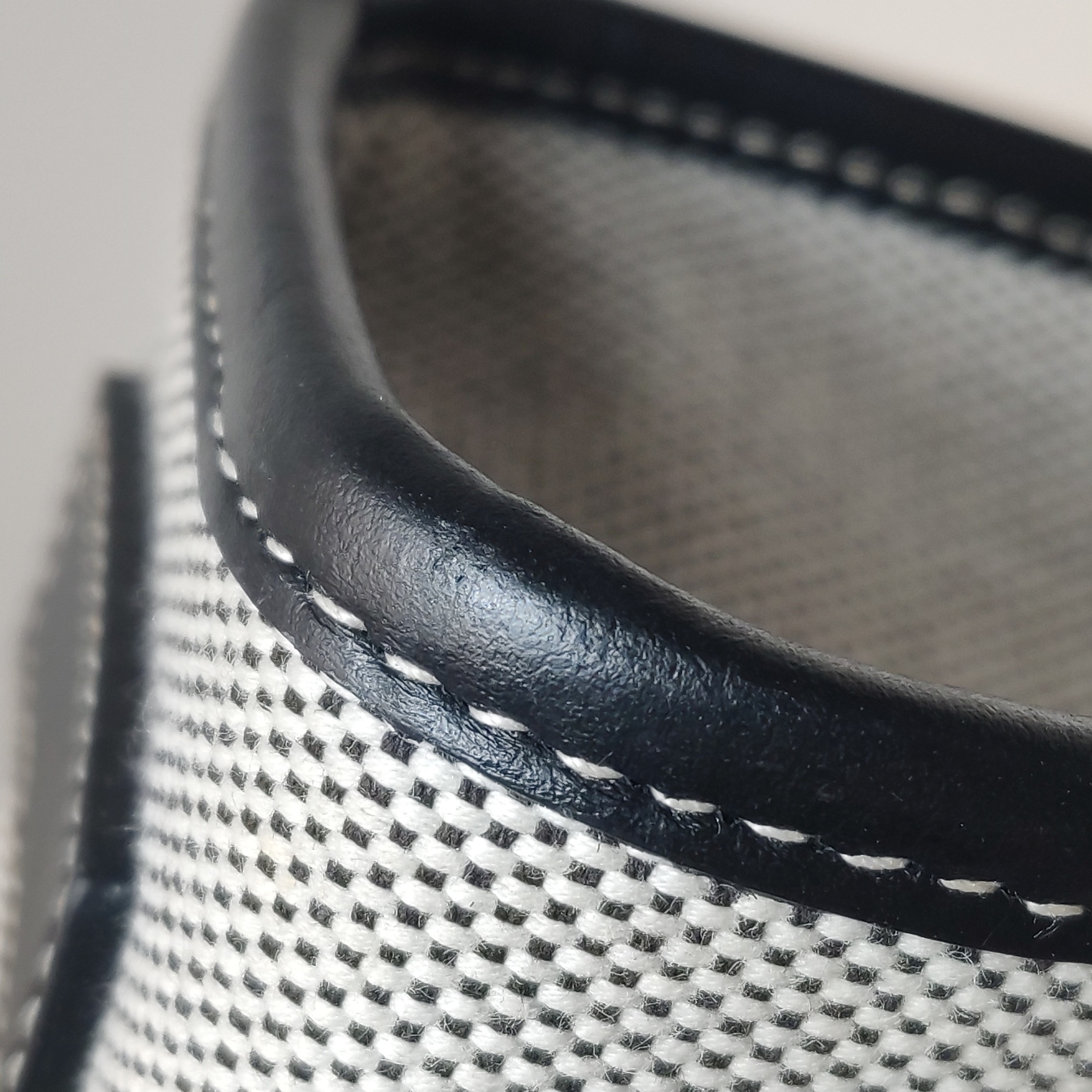 Burberry Freya Shopping Tote Canvas with Leather Mini — photo 10 of 15