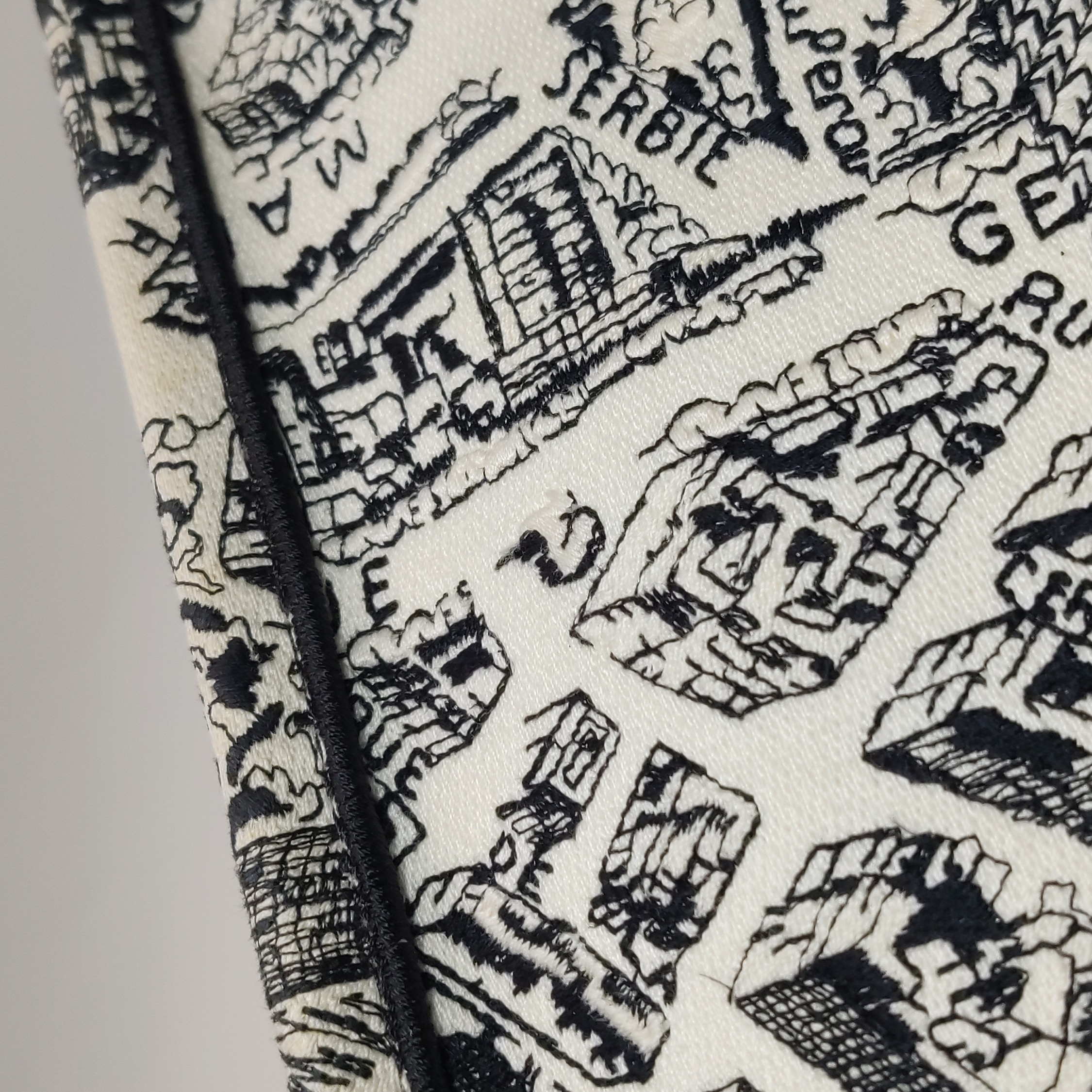Christian Dior Book Tote Embroidered Canvas Medium — photo 16 of 24