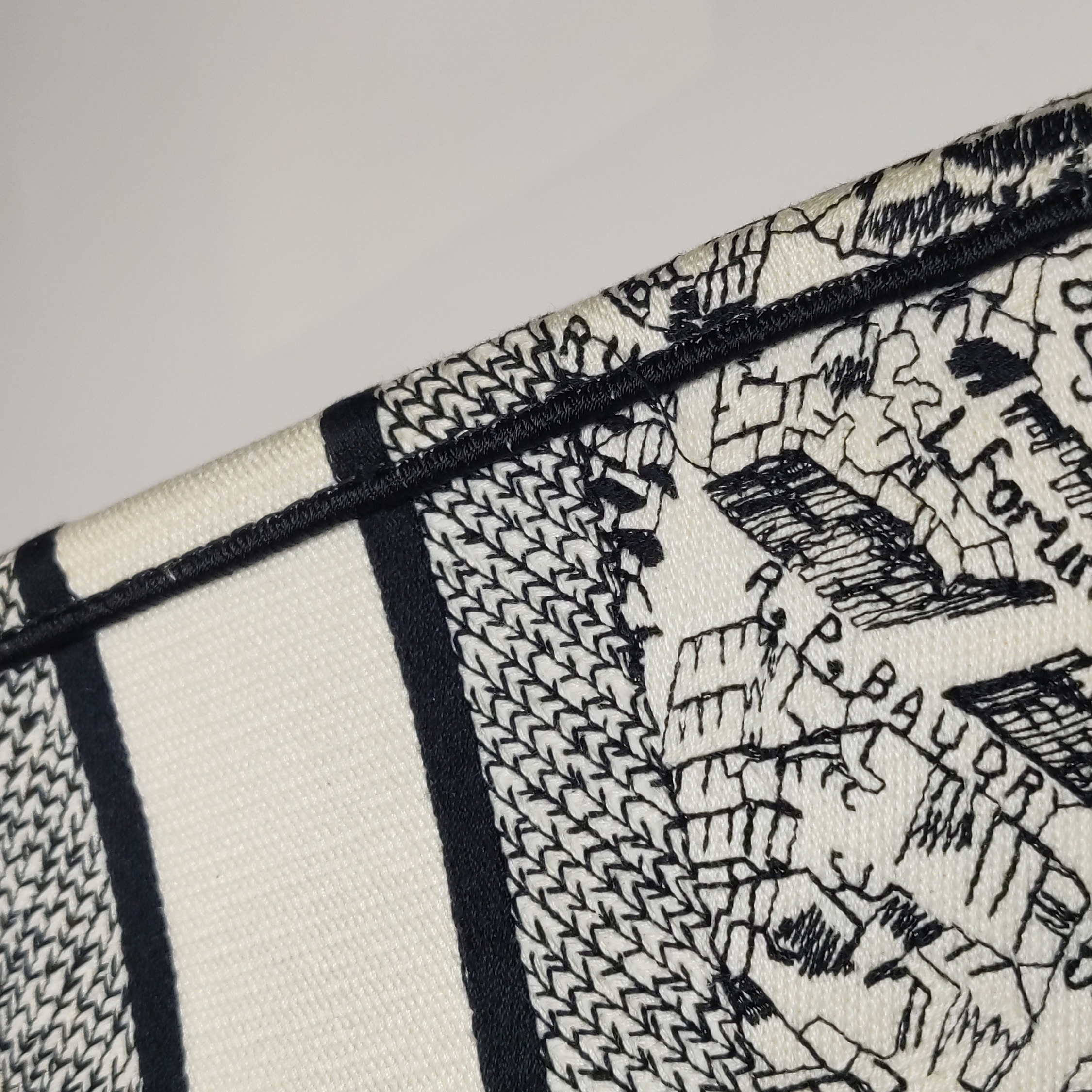 Christian Dior Book Tote Embroidered Canvas Medium — photo 19 of 24