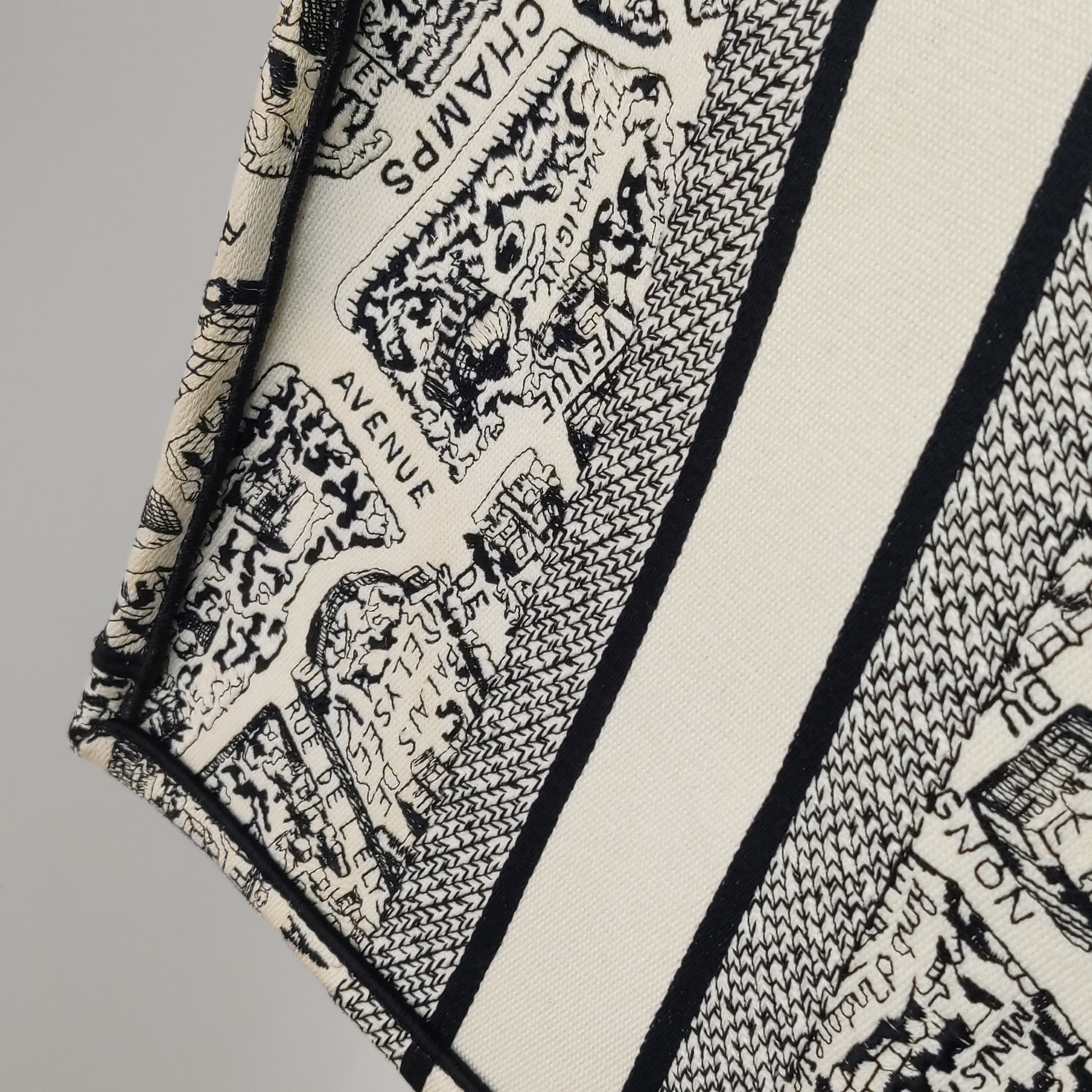 Christian Dior Book Tote Embroidered Canvas Medium — photo 24 of 24