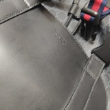 Gucci Double Pocket Buckle Backpack GG Coated Canvas Large — thumbnail 11