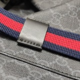 Gucci Double Pocket Buckle Backpack GG Coated Canvas Large — thumbnail 16