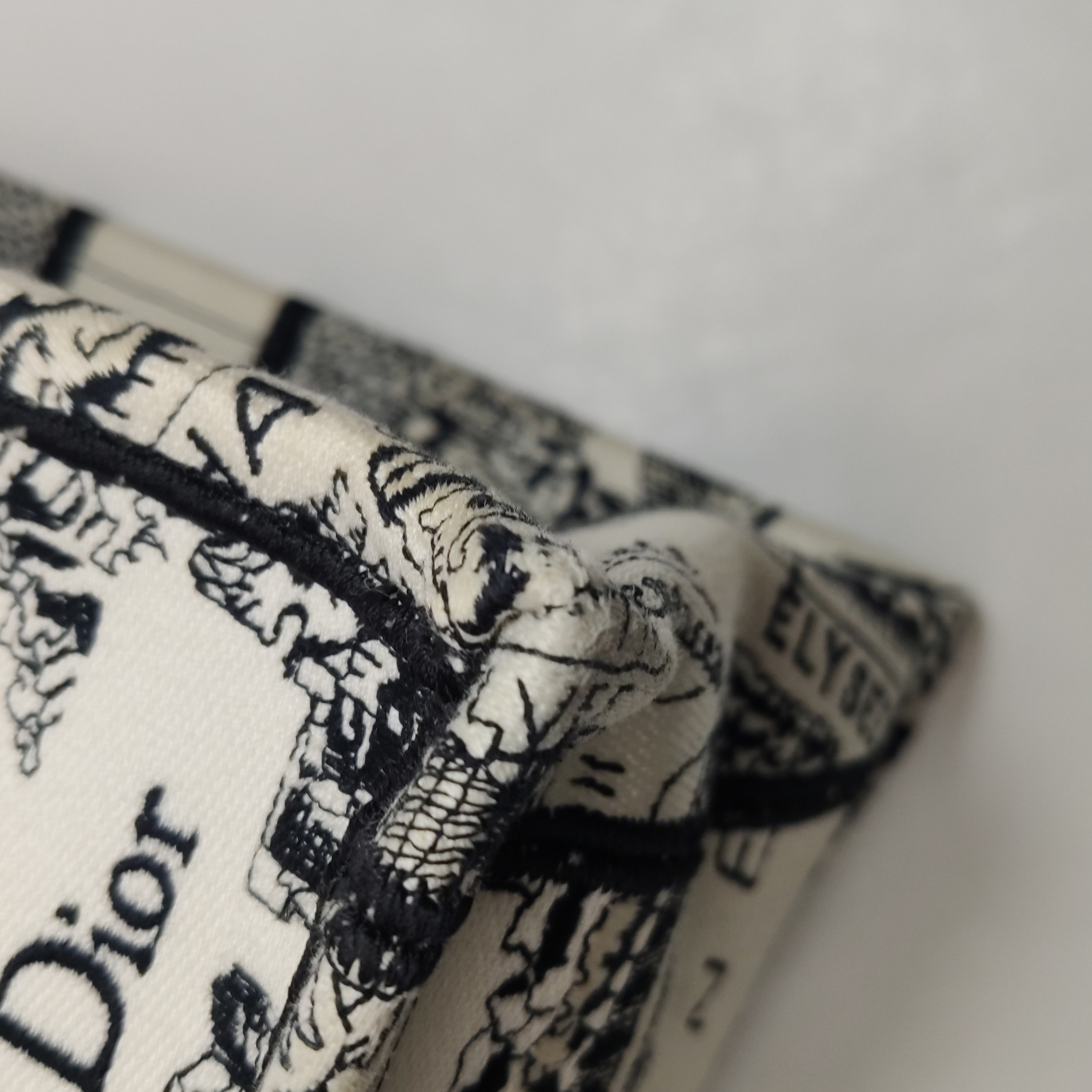 Christian Dior Book Tote Embroidered Canvas Medium — photo 10 of 24