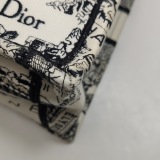 Christian Dior Book Tote Embroidered Canvas Medium — thumbnail 10
