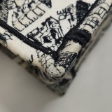 Christian Dior Book Tote Embroidered Canvas Medium — thumbnail 12
