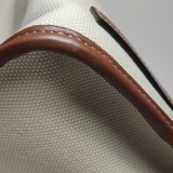 Burberry Freya Shopping Tote Canvas with Leather Small — thumbnail 13