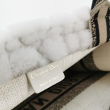 Christian Dior Book Tote Embroidered Canvas Medium — thumbnail 8
