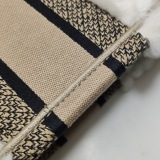 Christian Dior Book Tote Embroidered Canvas Medium — thumbnail 11