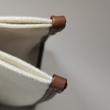 Burberry Freya Shopping Tote Canvas with Leather Small — thumbnail 14