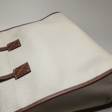 Burberry Freya Shopping Tote Canvas with Leather Small — thumbnail 15