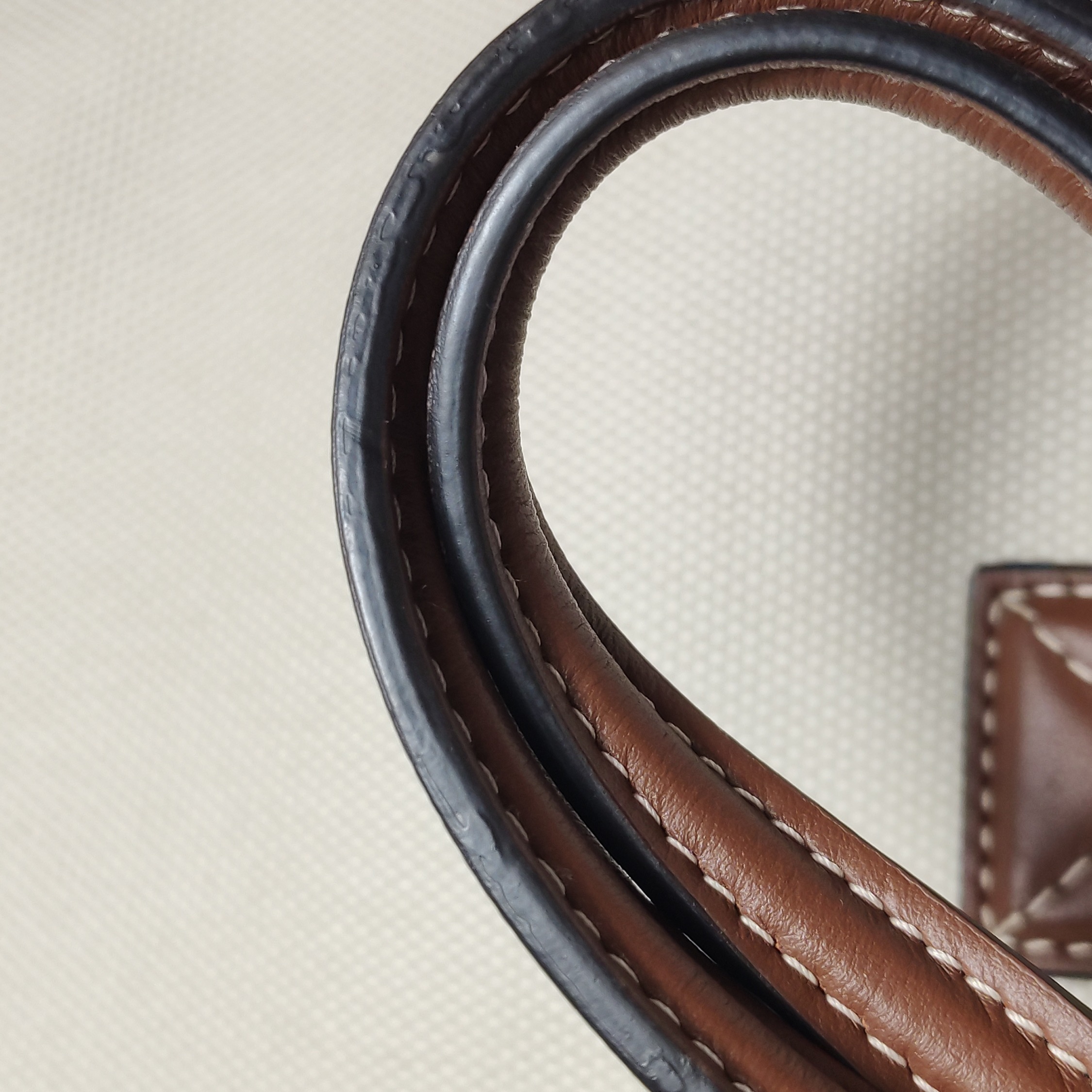 Burberry Freya Shopping Tote Canvas with Leather Small — photo 12 of 16